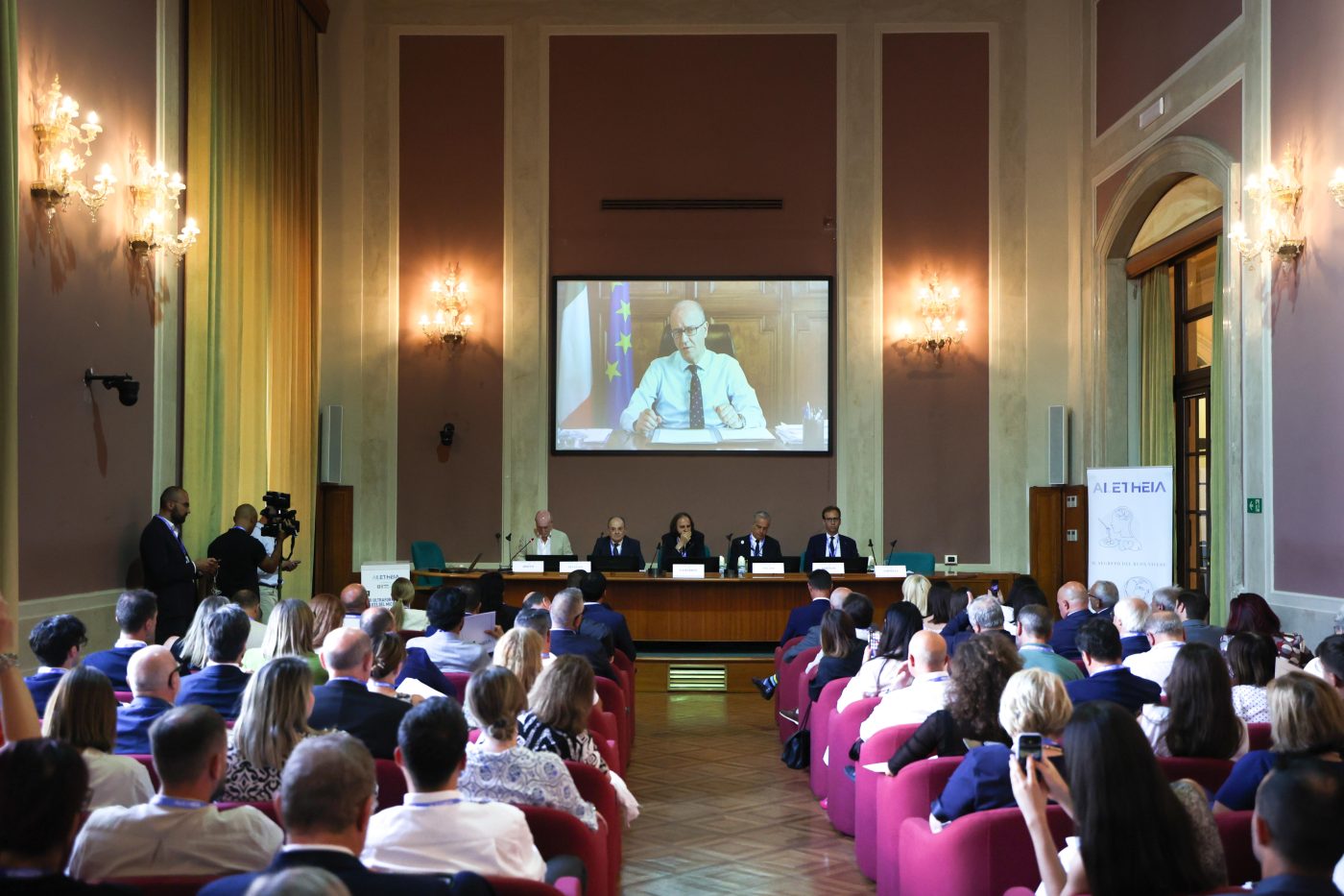 Evento Fondazione Aletheia e Ministero dell'Istruzione "Cibi ultraformulati e salute del Microbiota, il ruolo centrale delle scuole" 24 giugno 2025 - Videomessaggio Ministro dell'istruzione e del merito Giuseppe Valditara