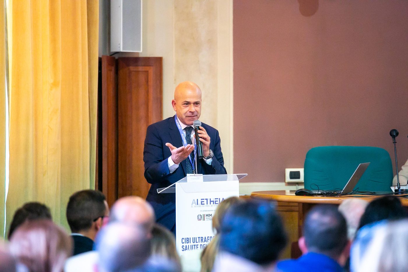 Evento Fondazione Aletheia e Ministero dell'Istruzione e del Merito - "Cibi ultraformulati e salute del Microbiota, il ruolo centrale delle scuole" 24 giugno 2025 - SIGE - Intervento Professore G. Sarnelli