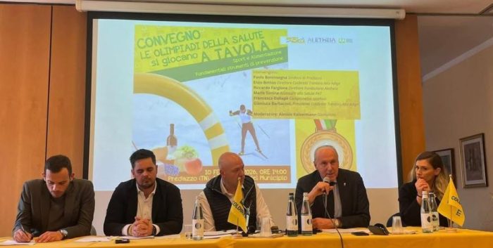 Evento Aletheia "Le olimpiadi della salute si giocano a tavola" - OLIMPIADI MILANO-CORTINA (Predazzo)